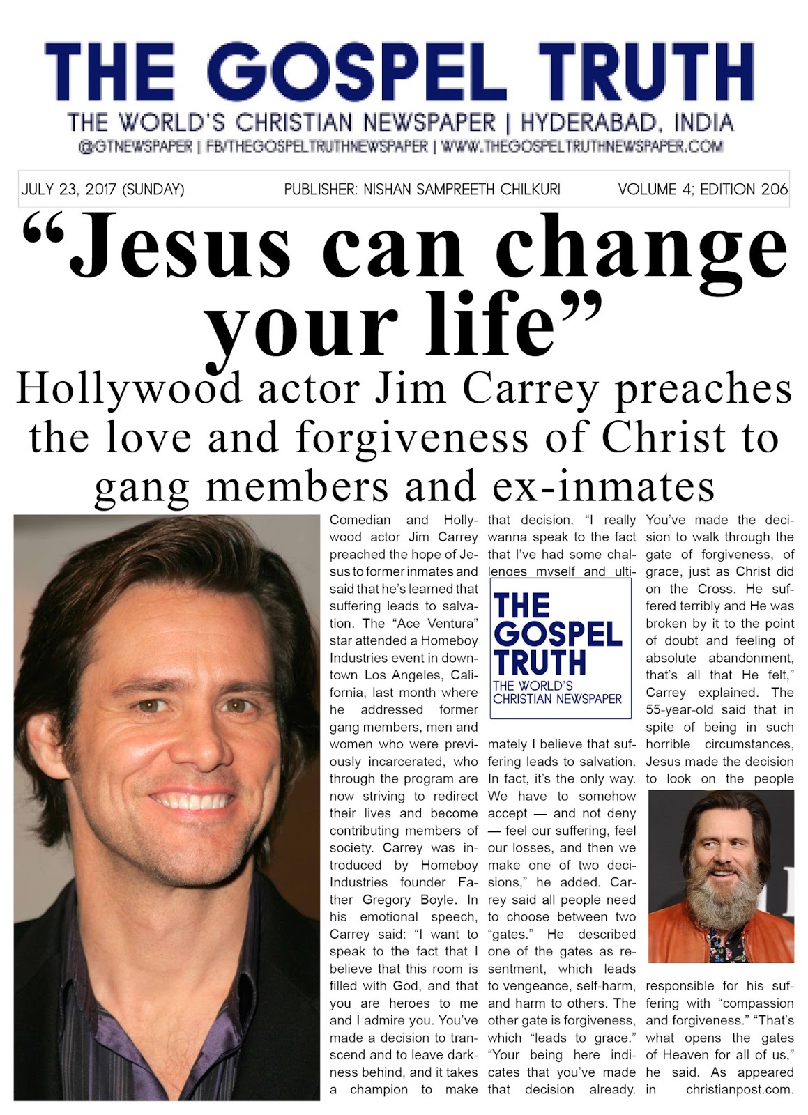 The Gospel According to Jim Carrey